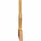 Ekena Millwork Saratoga Rough Sawn Timber Gable Bracket, Western Red Cedar, 108"W x 27"H x 2"D x 6"F, 6/12 Pitch GBW108X27X0206SAR00RWR - alternate 2